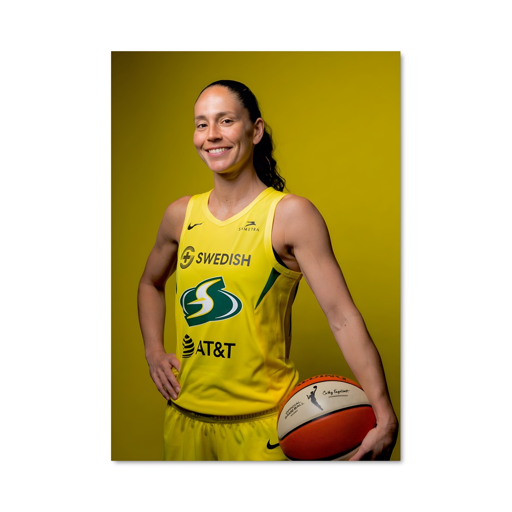 Poster Sue's Dunk – affiche Basketball
